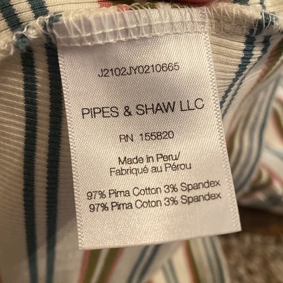 Veronica Beard Britney Stripe Puff Sleeve - Picture 5 of 5